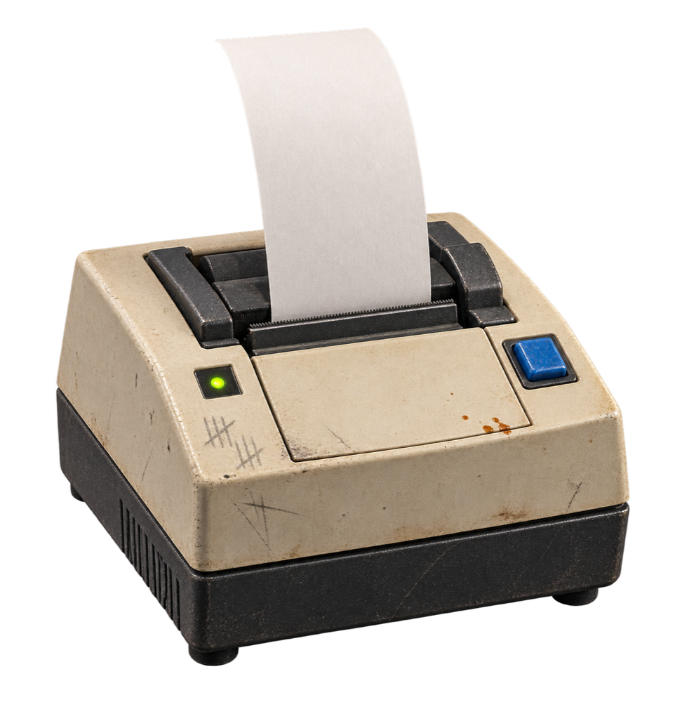 Kitchen ticket printer